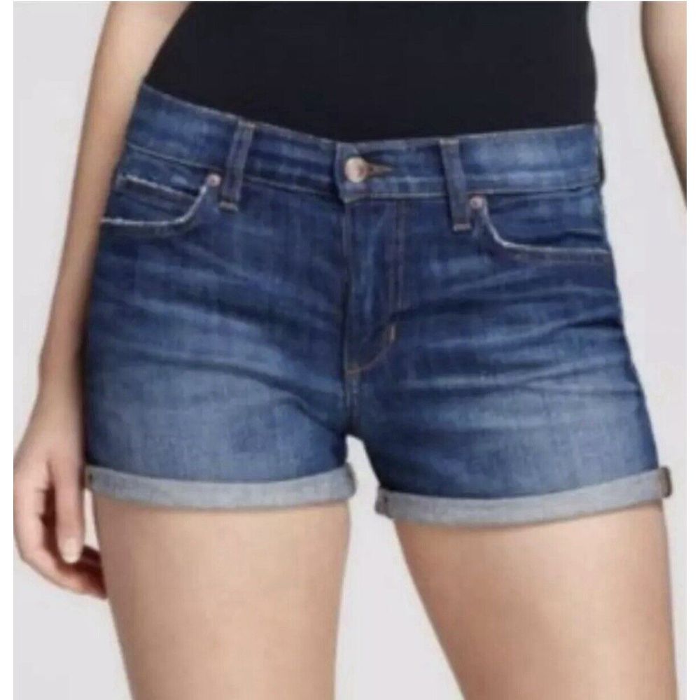 Joe's Jeans l 'Melodie' Rolled Denim Jeans Women's Blue Stretch Size 27